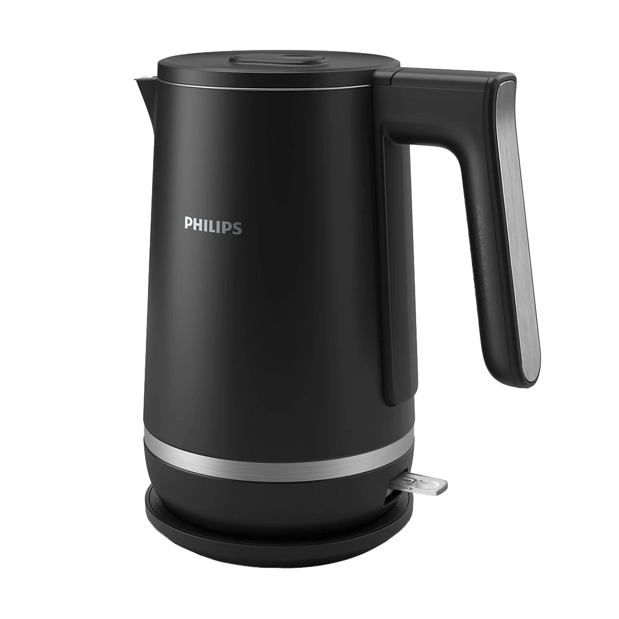 Електрочайник PHILIPS Double Walled Kettle з подвійними стінками, чорний, 1.7 л (HD9395/90)